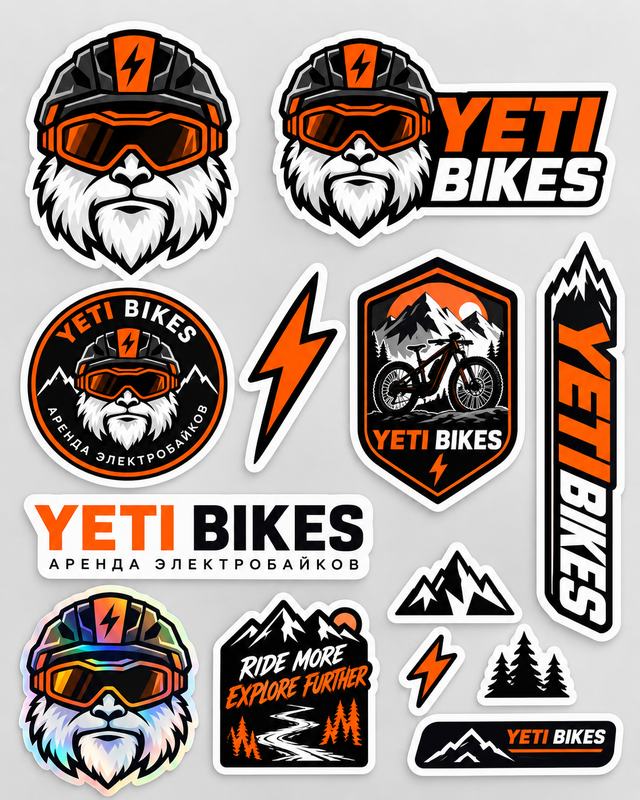 Стикерпак Yeti Bikes